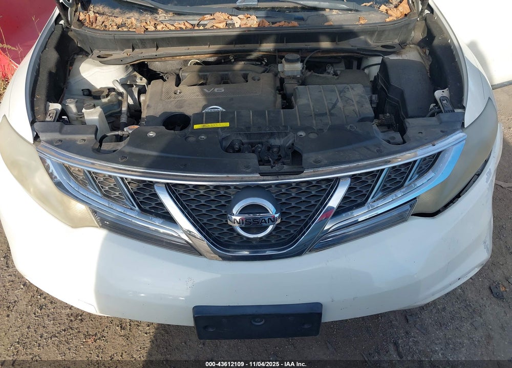 2011 NISSAN MURANO SV VIN: JN8AZ1MW5BW156795