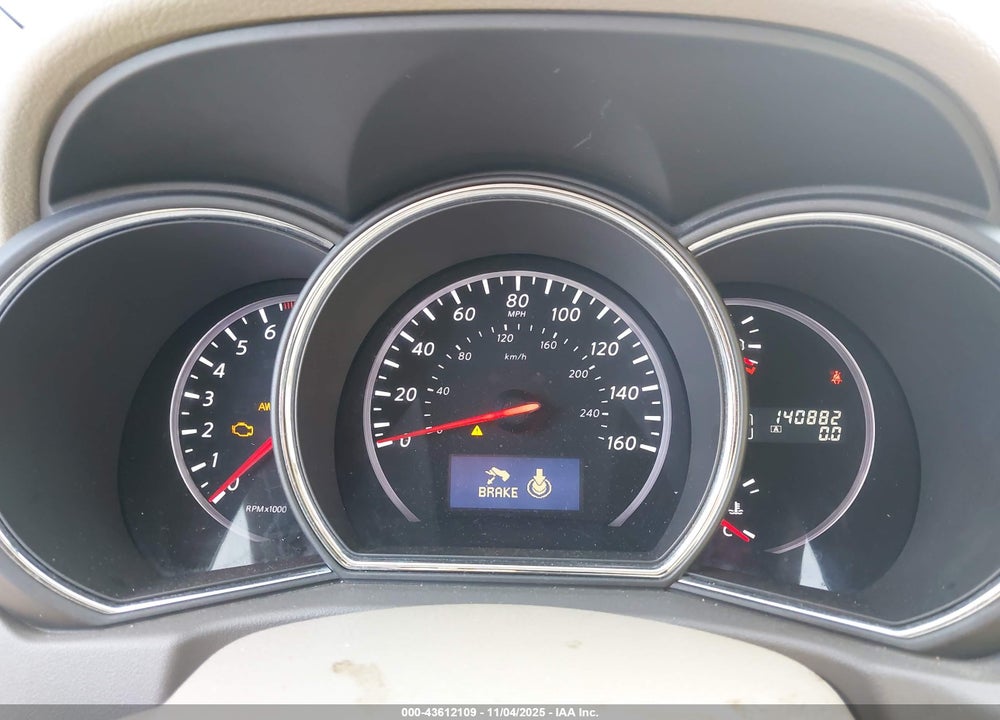 2011 NISSAN MURANO SV VIN: JN8AZ1MW5BW156795