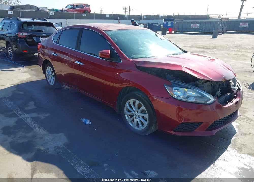 2018 NISSAN SENTRA SV VIN: 3N1AB7AP5JY278759
