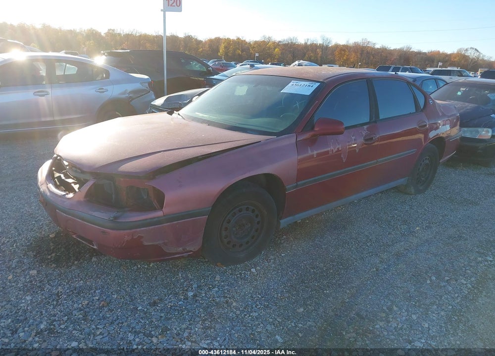 2005 CHEVROLET IMPALA VIN: 2G1WF52E559208458