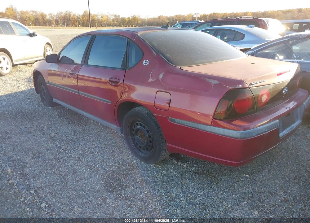 2005 CHEVROLET IMPALA VIN: 2G1WF52E559208458