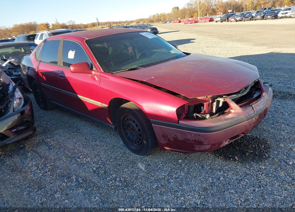 2005 CHEVROLET IMPALA VIN: 2G1WF52E559208458