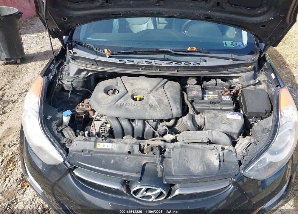 2013 HYUNDAI ELANTRA GLS/LIMITED VIN: KMHDH4AE9DU609304