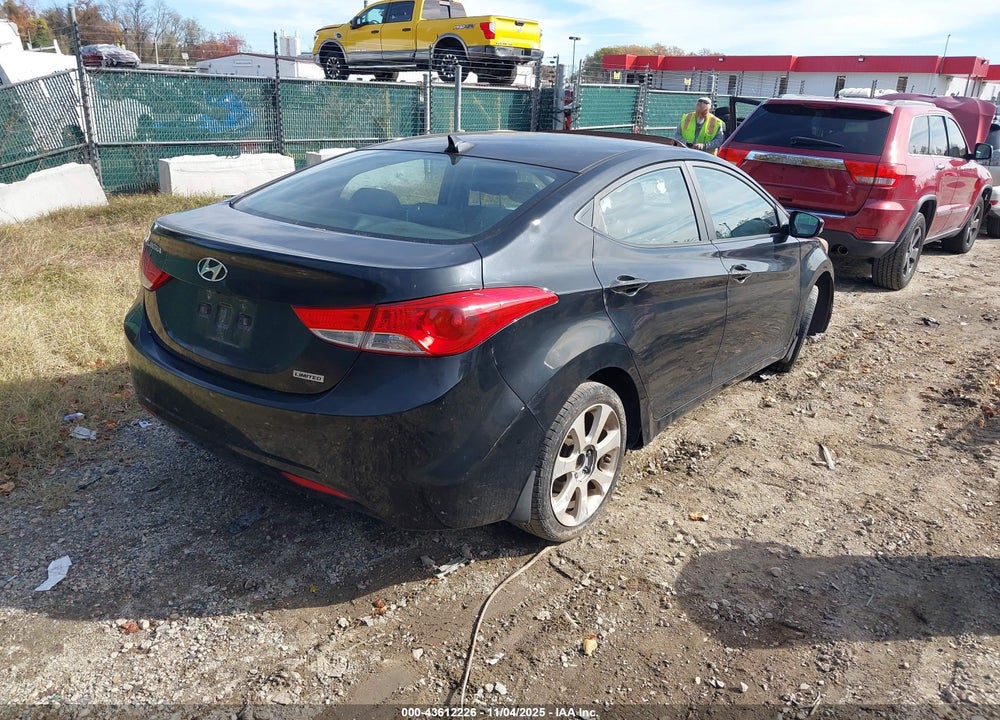 2013 HYUNDAI ELANTRA GLS/LIMITED VIN: KMHDH4AE9DU609304