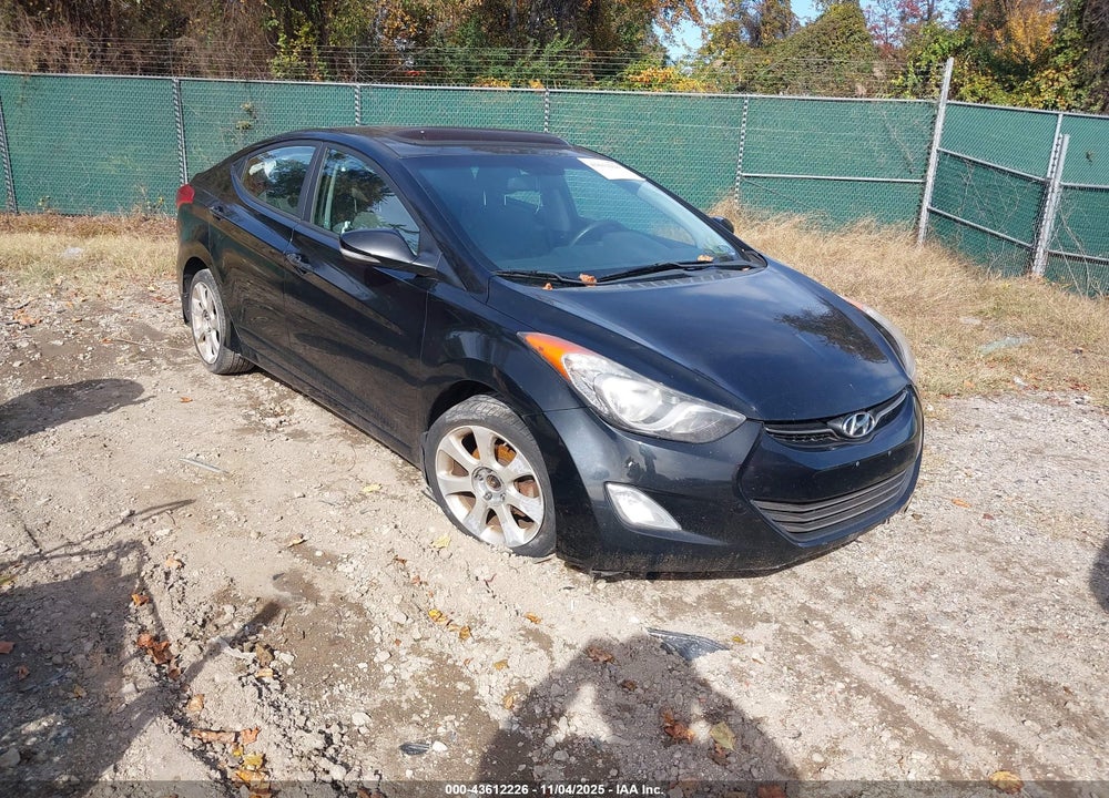 2013 HYUNDAI ELANTRA GLS/LIMITED VIN: KMHDH4AE9DU609304