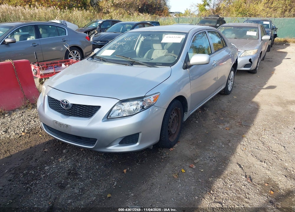 2010 TOYOTA COROLLA LE VIN: 2T1BU4EE0AC314747