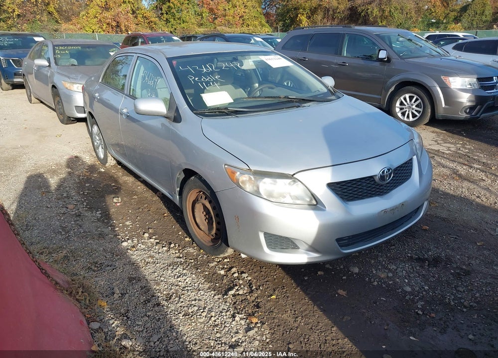 2010 TOYOTA COROLLA LE VIN: 2T1BU4EE0AC314747