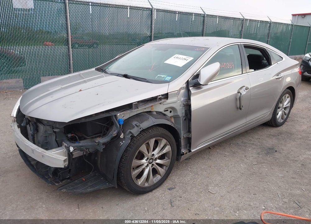 2014 HYUNDAI AZERA VIN: KMHFG4JG6EA339268
