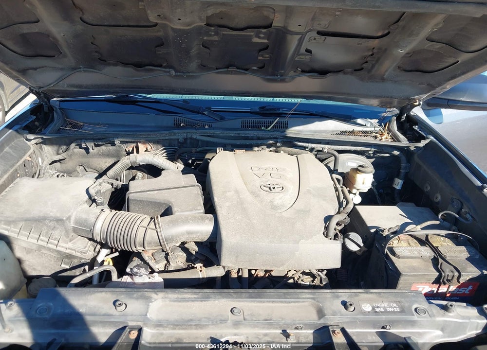 2016 TOYOTA TACOMA SR5 V6 VIN: 5TFSZ5AN0GX016190