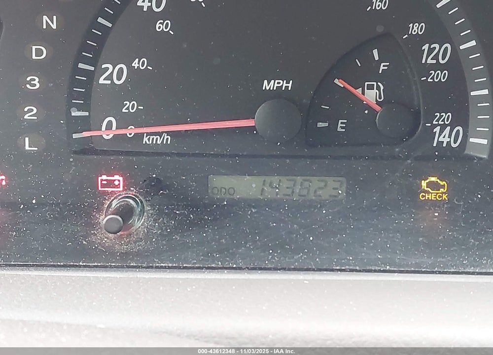 2003 TOYOTA CAMRY XLE V6 VIN: 4T1BF30K43U058230