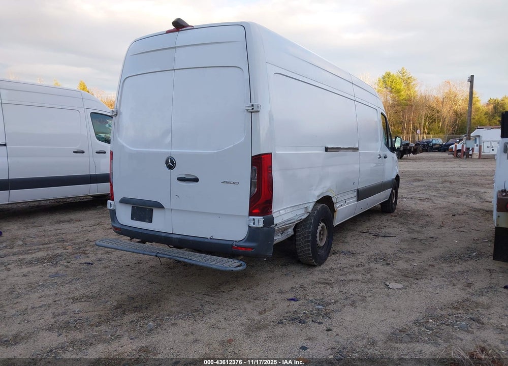 2019 MERCEDES-BENZ SPRINTER 2500 HIGH ROOF V6 VIN: WD3PF1CD8KP054488