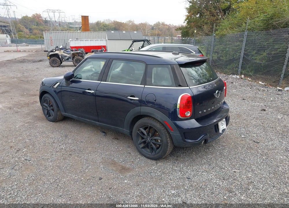 2013 MINI COUNTRYMAN COOPER S VIN: WMWZC3C56DWP23908