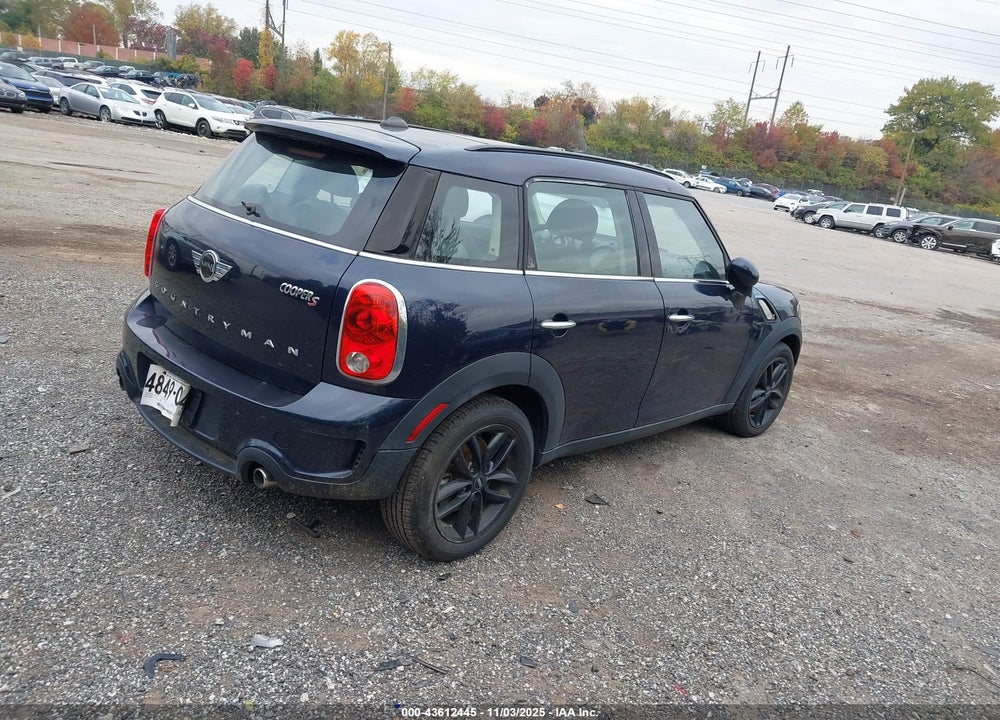 2013 MINI COUNTRYMAN COOPER S VIN: WMWZC3C56DWP23908