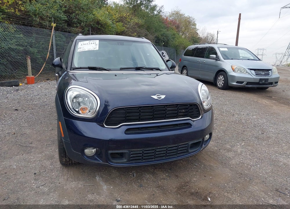 2013 MINI COUNTRYMAN COOPER S VIN: WMWZC3C56DWP23908