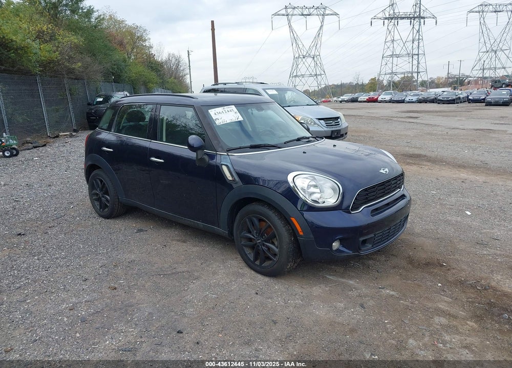 2013 MINI COUNTRYMAN COOPER S VIN: WMWZC3C56DWP23908