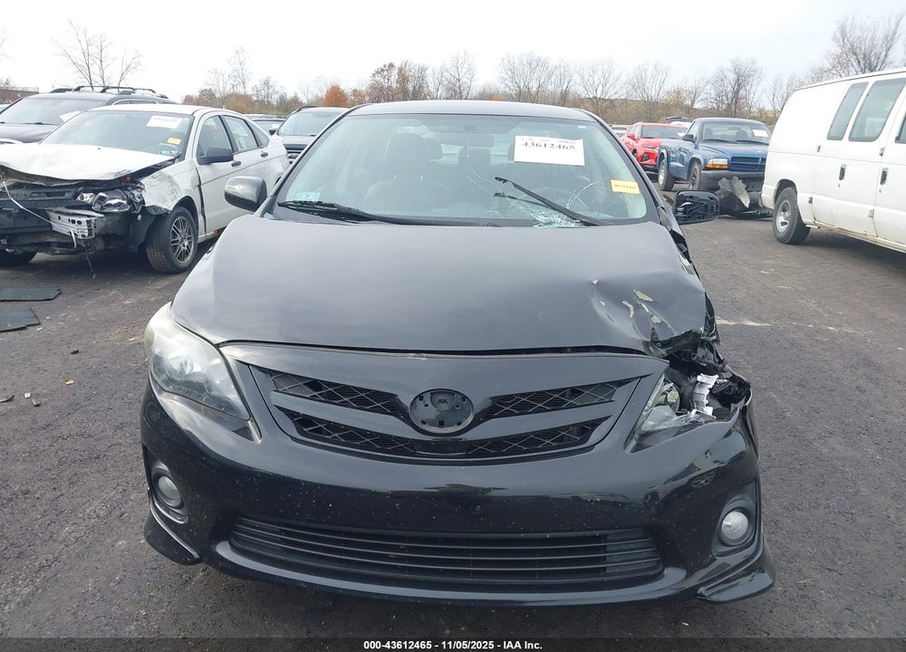 2013 TOYOTA COROLLA S VIN: 2T1BU4EE4DC976576