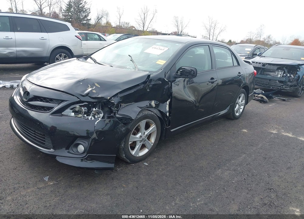2013 TOYOTA COROLLA S VIN: 2T1BU4EE4DC976576