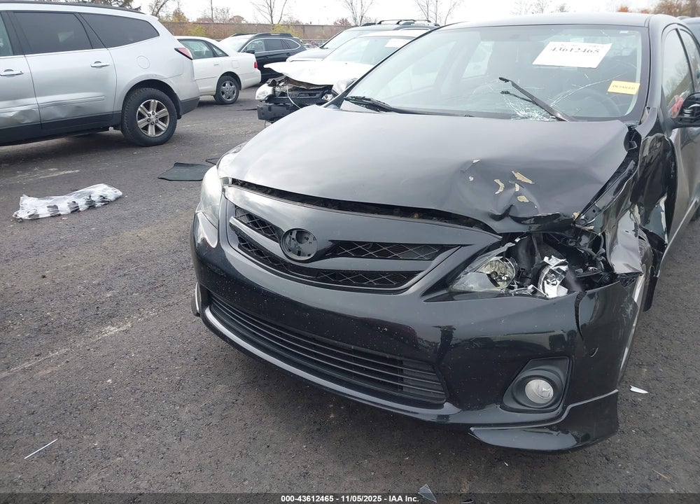 2013 TOYOTA COROLLA S VIN: 2T1BU4EE4DC976576