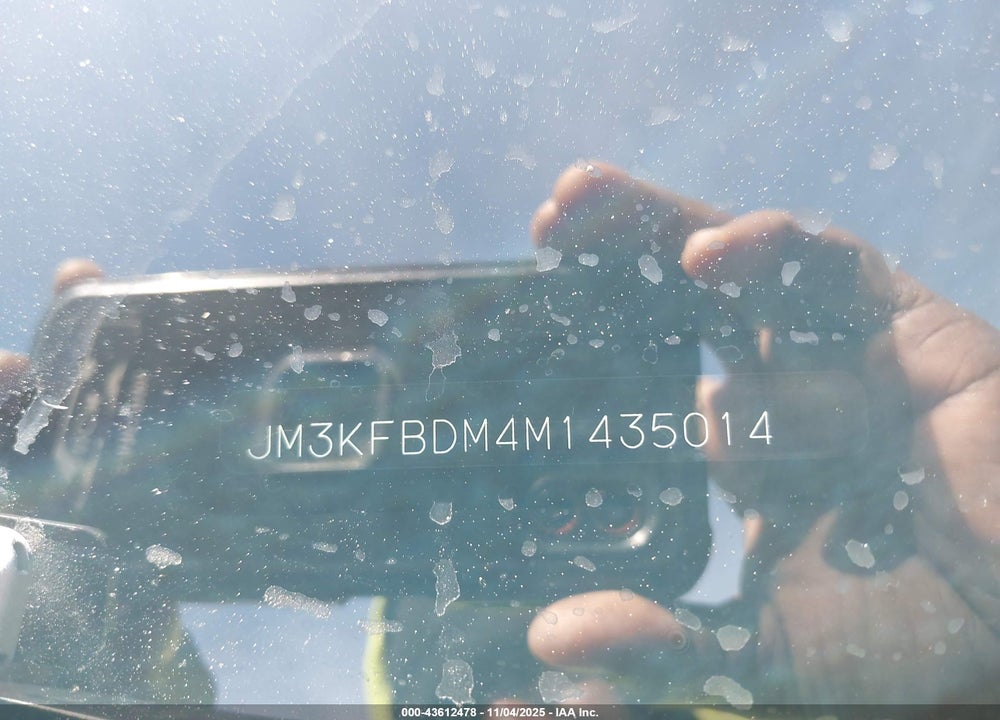 2021 MAZDA CX-5 GRAND TOURING VIN: JM3KFBDM4M1435014