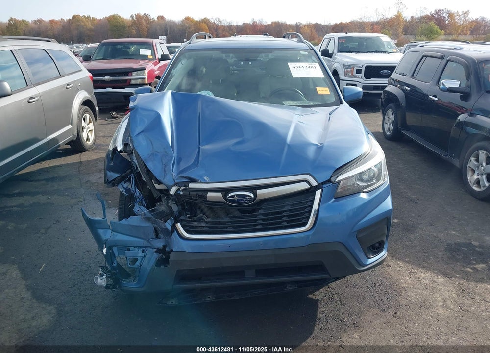 2019 SUBARU FORESTER PREMIUM VIN: JF2SKAGC8KH492971