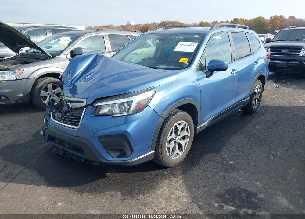 2019 SUBARU FORESTER PREMIUM VIN: JF2SKAGC8KH492971