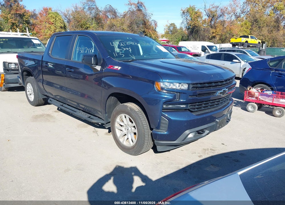 2020 CHEVROLET SILVERADO 1500 4WD  SHORT BED RST VIN: 3GCUYEED9LG141300