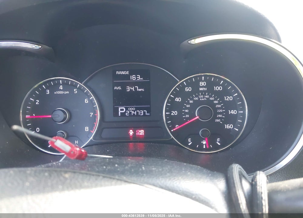 2015 KIA FORTE VIN: KNAFX4A60F5391935