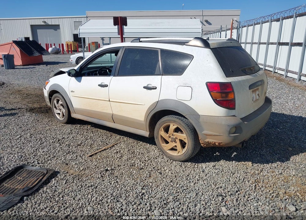 2005 PONTIAC VIBE VIN: 5Y2SL638X5Z465876