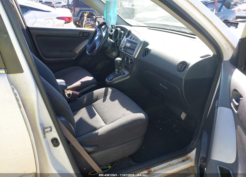 2005 PONTIAC VIBE VIN: 5Y2SL638X5Z465876