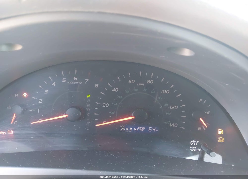 2009 TOYOTA CAMRY LE VIN: 4T1BE46K59U298900