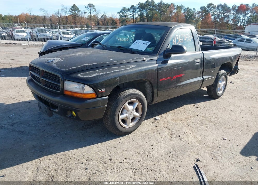 1998 DODGE DAKOTA SLT/SPORT VIN: 1B7FL26X5WS505448
