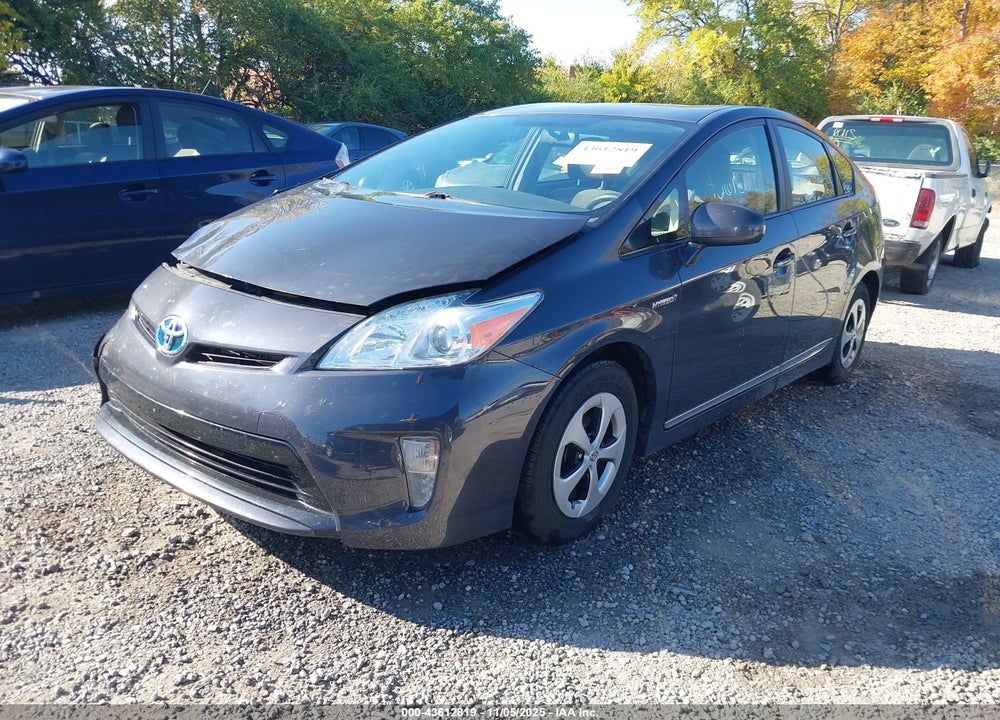 2014 TOYOTA PRIUS THREE VIN: JTDKN3DU5E1753582