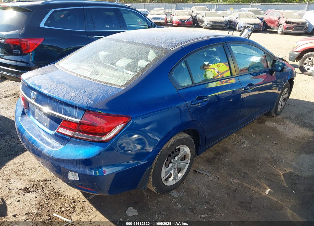 2015 HONDA CIVIC LX VIN: 19XFB2F55FE067907