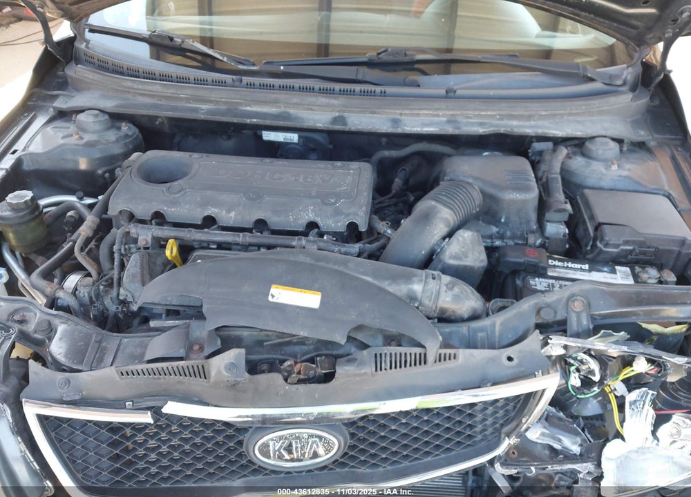 2010 KIA FORTE VIN: KNAFW4A32A5230679