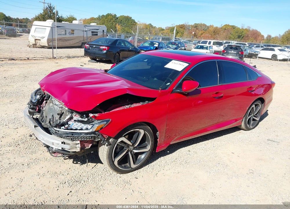 2020 HONDA ACCORD SPORT 2.0T VIN: 1HGCV2F39LA008092