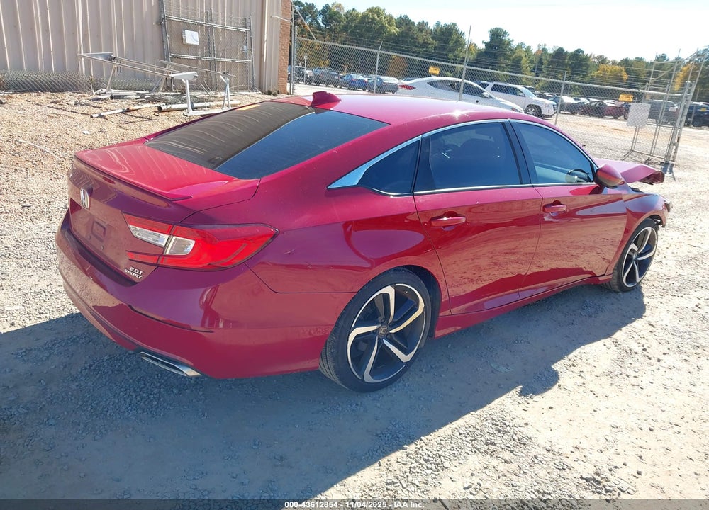 2020 HONDA ACCORD SPORT 2.0T VIN: 1HGCV2F39LA008092