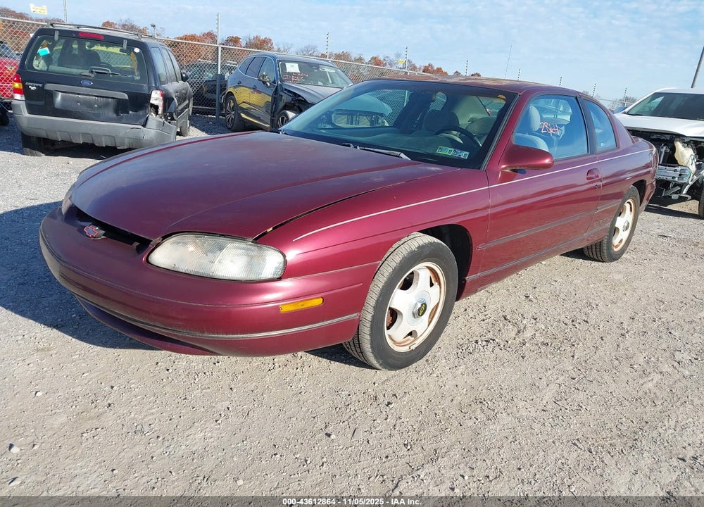 1999 CHEVROLET MONTE CARLO VIN: 2G1WX12K4X9129524