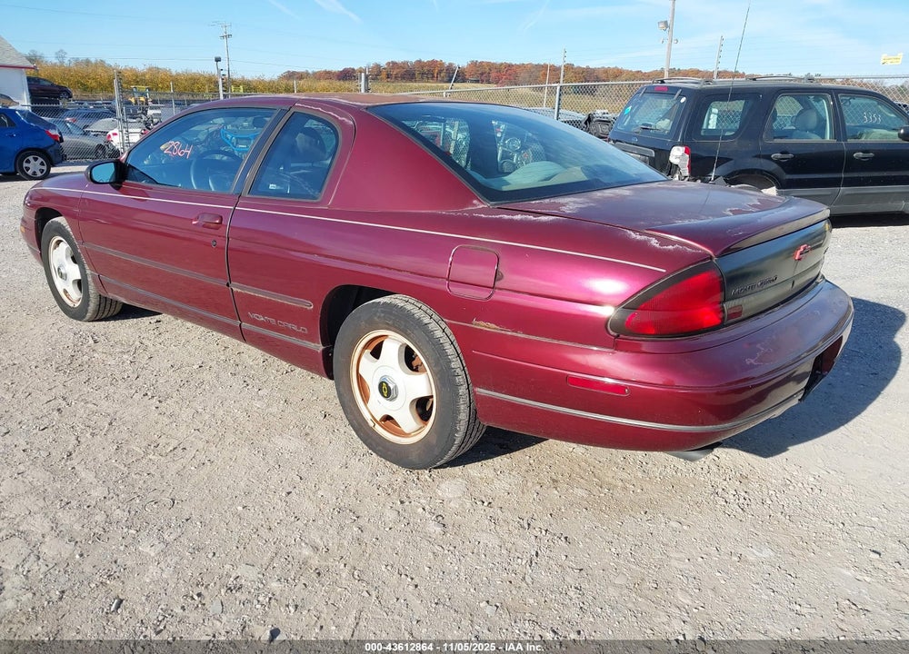 1999 CHEVROLET MONTE CARLO VIN: 2G1WX12K4X9129524