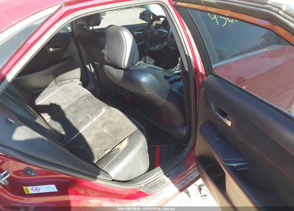 2017 TOYOTA CAMRY XSE VIN: 4T1BF1FK6HU696501