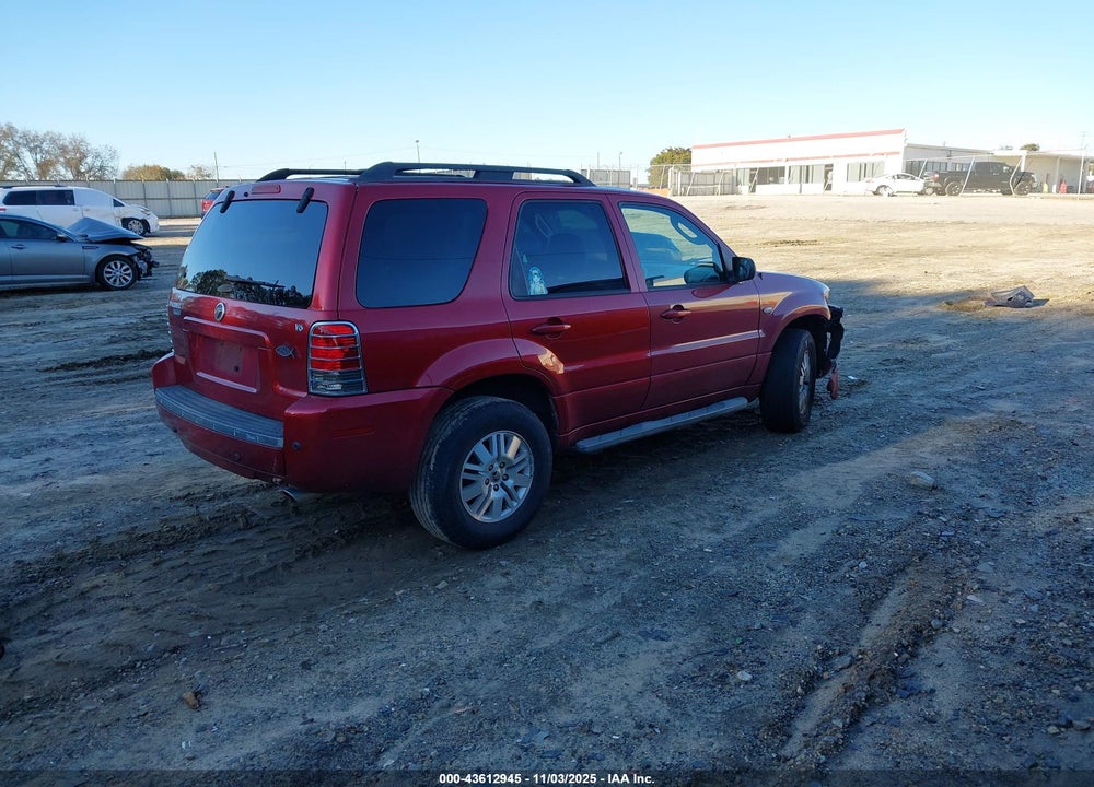 2006 MERCURY MARINER VIN: 4M2CU56126DJ06623