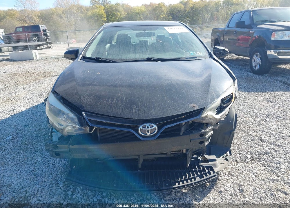 2015 TOYOTA COROLLA LE VIN: 2T1BURHE1FC263565