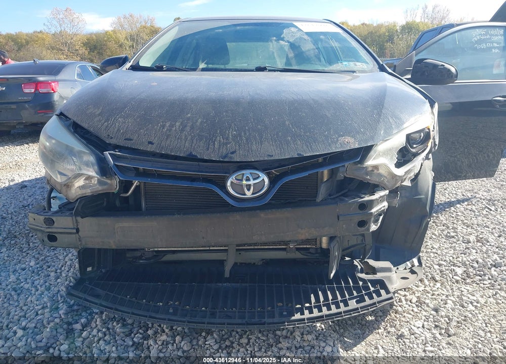 2015 TOYOTA COROLLA LE VIN: 2T1BURHE1FC263565