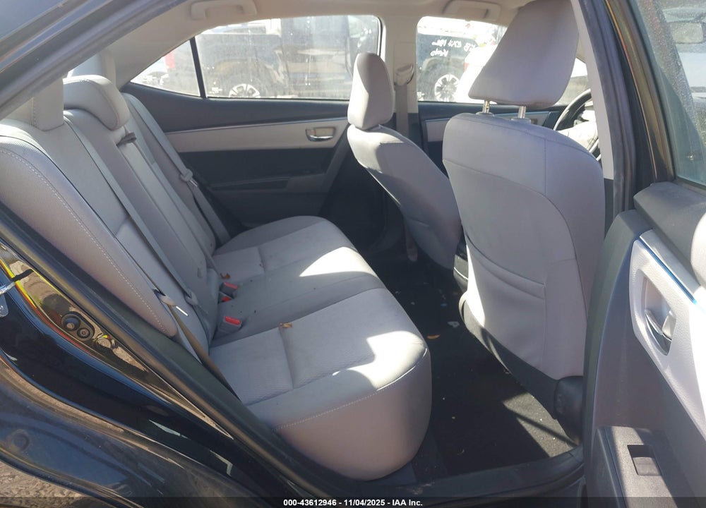 2015 TOYOTA COROLLA LE VIN: 2T1BURHE1FC263565