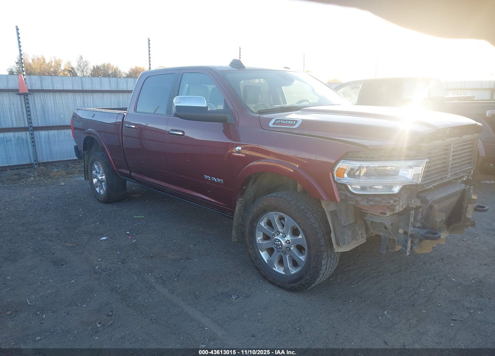 2022 RAM 2500 LAIE  4X4 6'4 BOX VIN: 3C6UR5FL0NG103080