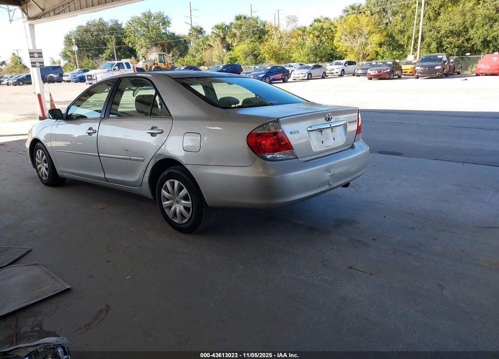 2005 TOYOTA CAMRY LE VIN: 4T1BE32K25U622539