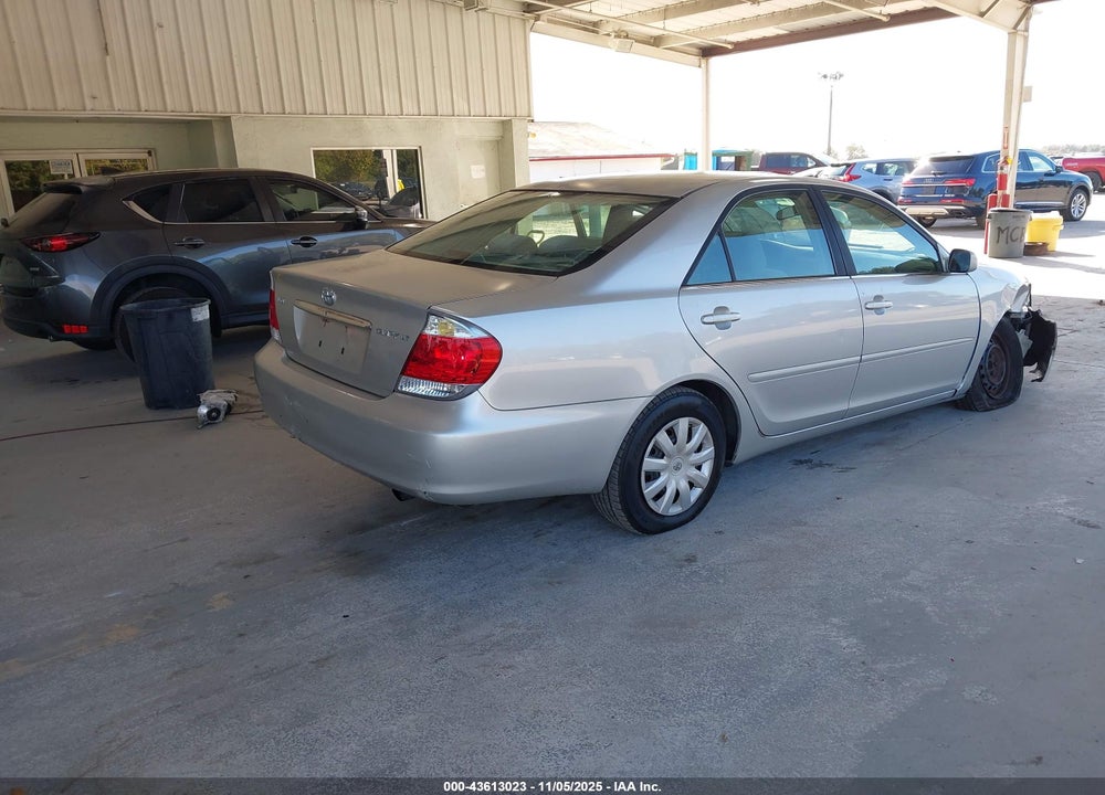 2005 TOYOTA CAMRY LE VIN: 4T1BE32K25U622539