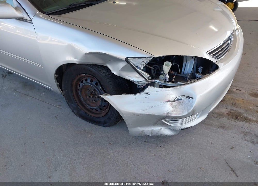 2005 TOYOTA CAMRY LE VIN: 4T1BE32K25U622539