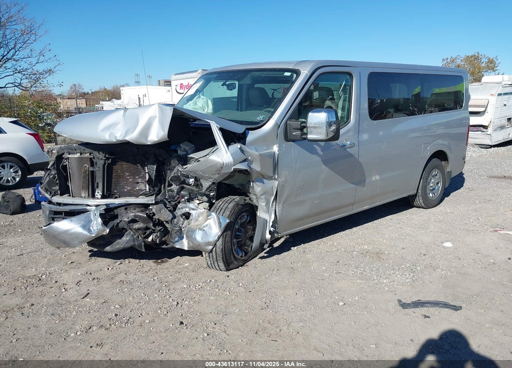 2019 NISSAN NV PASSENGER NV3500 HD SL V8 VIN: 5BZAF0AA8KN852290