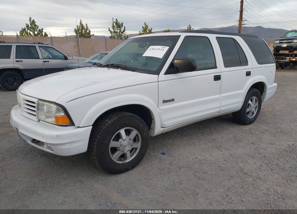 2000 OLDSMOBILE BRAVADA VIN: 1GHDT13W5Y2219674