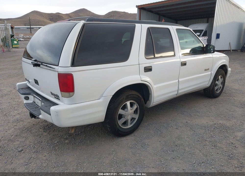 2000 OLDSMOBILE BRAVADA VIN: 1GHDT13W5Y2219674